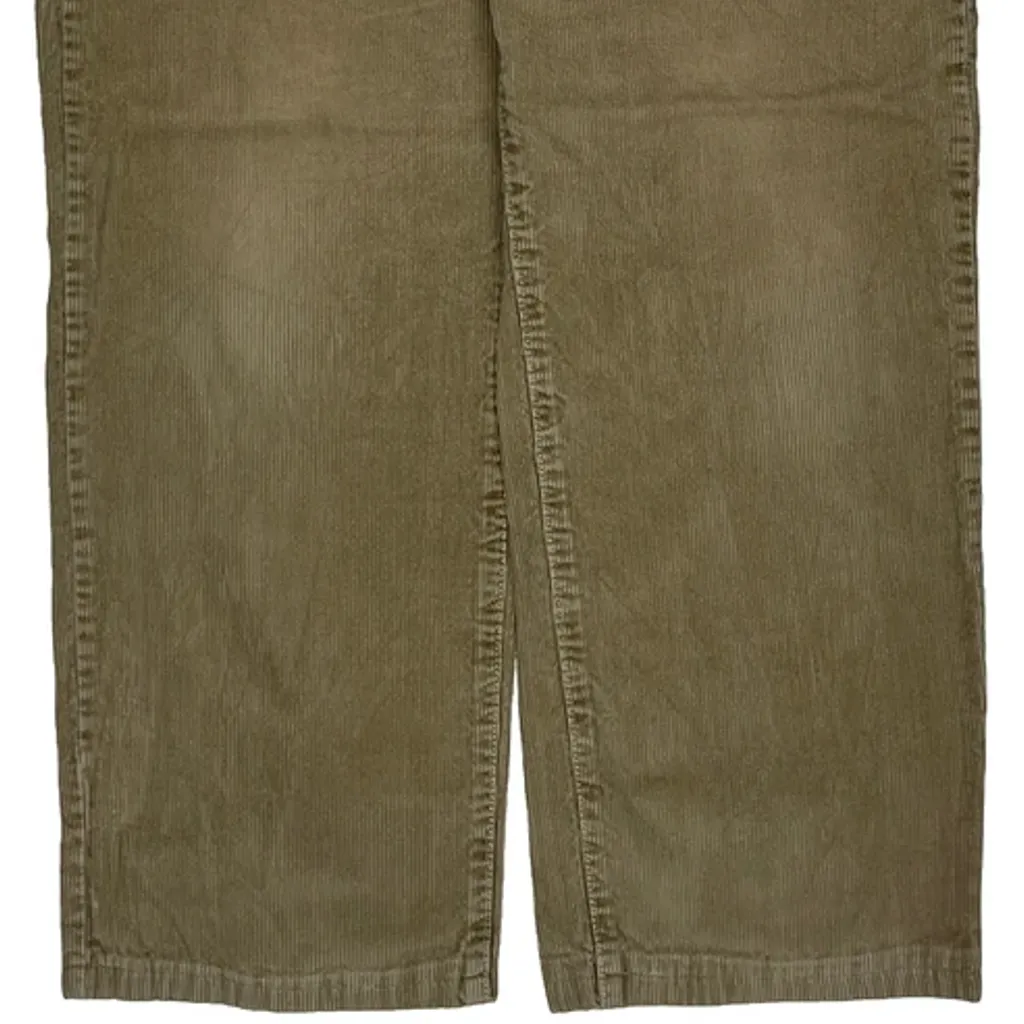 Calvin Klein Jeans Cord Trousers - 33″ Waist Khaki Corduroy - Image 10