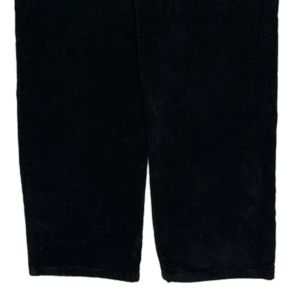 Calvin Klein Jeans Cord Trousers - 32″ Waist Black Cotton - Image 7