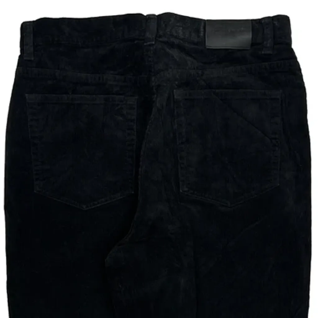 Calvin Klein Jeans Cord Trousers - 32″ Waist Black Cotton - Image 8