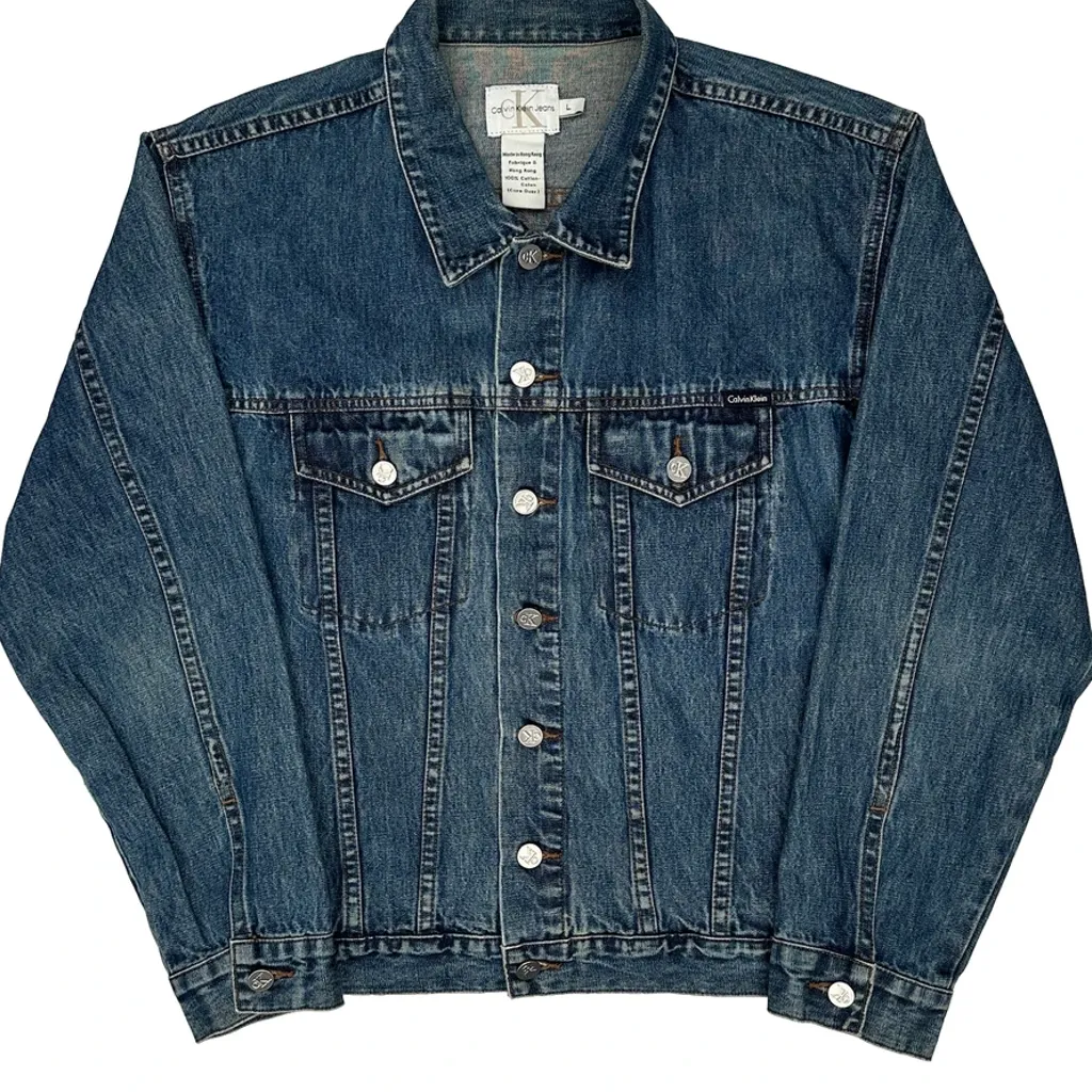 Calvin Klein Jeans Denim Jacket - Large Blue Cotton - Image 5