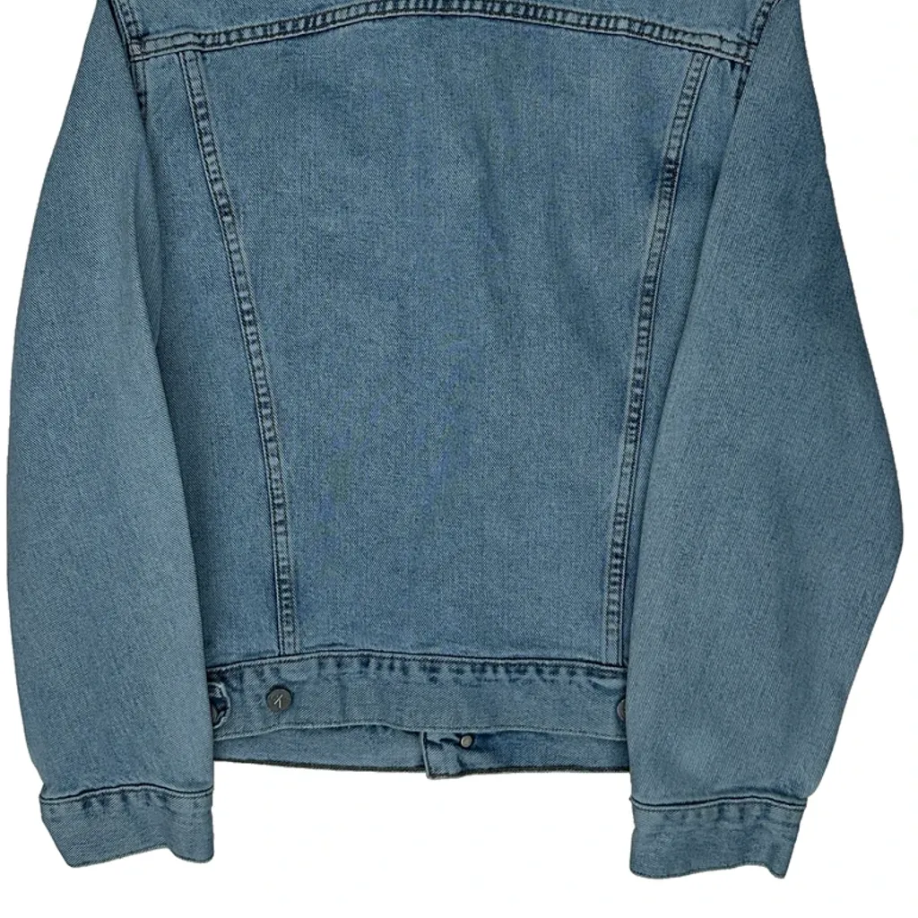 Calvin Klein Jeans Denim Jacket - Medium Light Wash Denim - Image 6