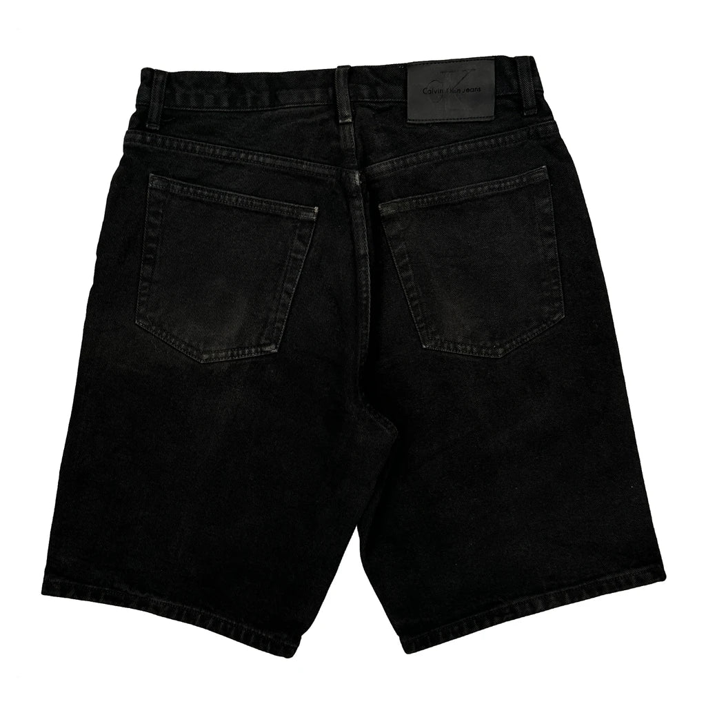 Calvin Klein Jeans Denim Shorts - 28W 9L Black Cotton