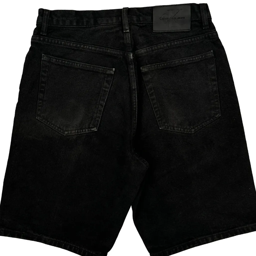 Calvin Klein Jeans Denim Shorts - 28W 9L Black Cotton - Image 7