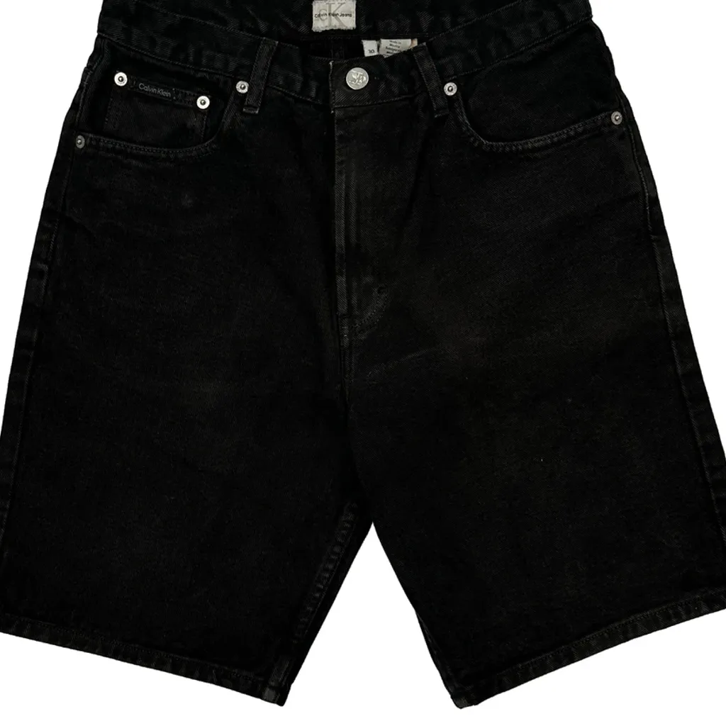 Calvin Klein Jeans Denim Shorts - 28W 9L Black Cotton - Image 9