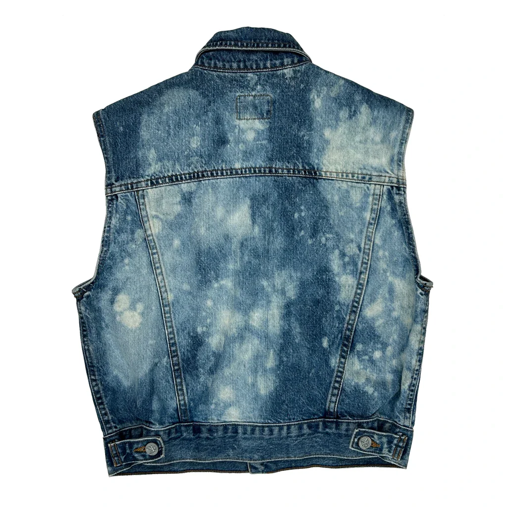Calvin Klein Jeans Denim Vest - Medium Blue Denim - Image 2