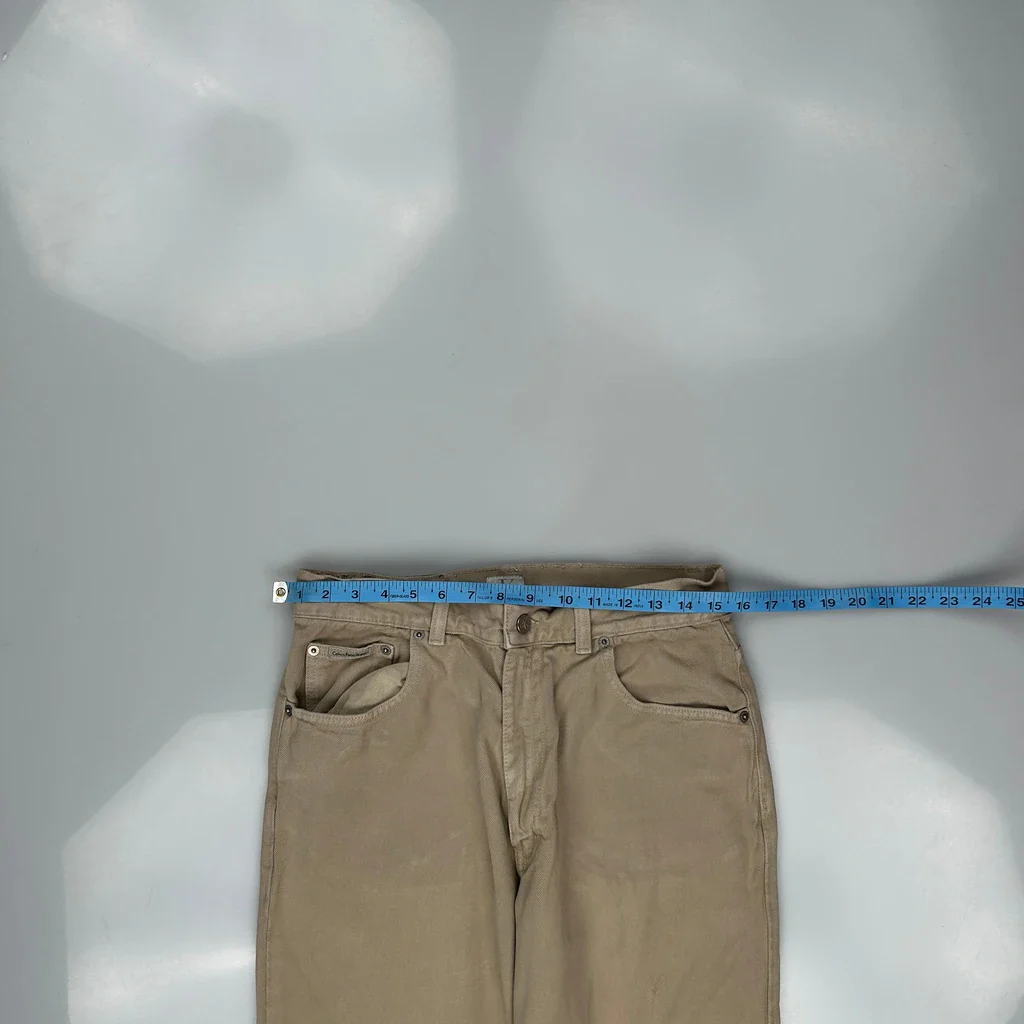 Calvin Klein Jeans - 30W 31L Beige Cotton - Image 3
