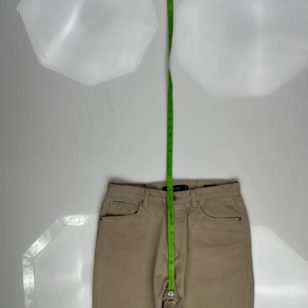 Calvin Klein Jeans - 32W 32L Beige Cotton - Image 4
