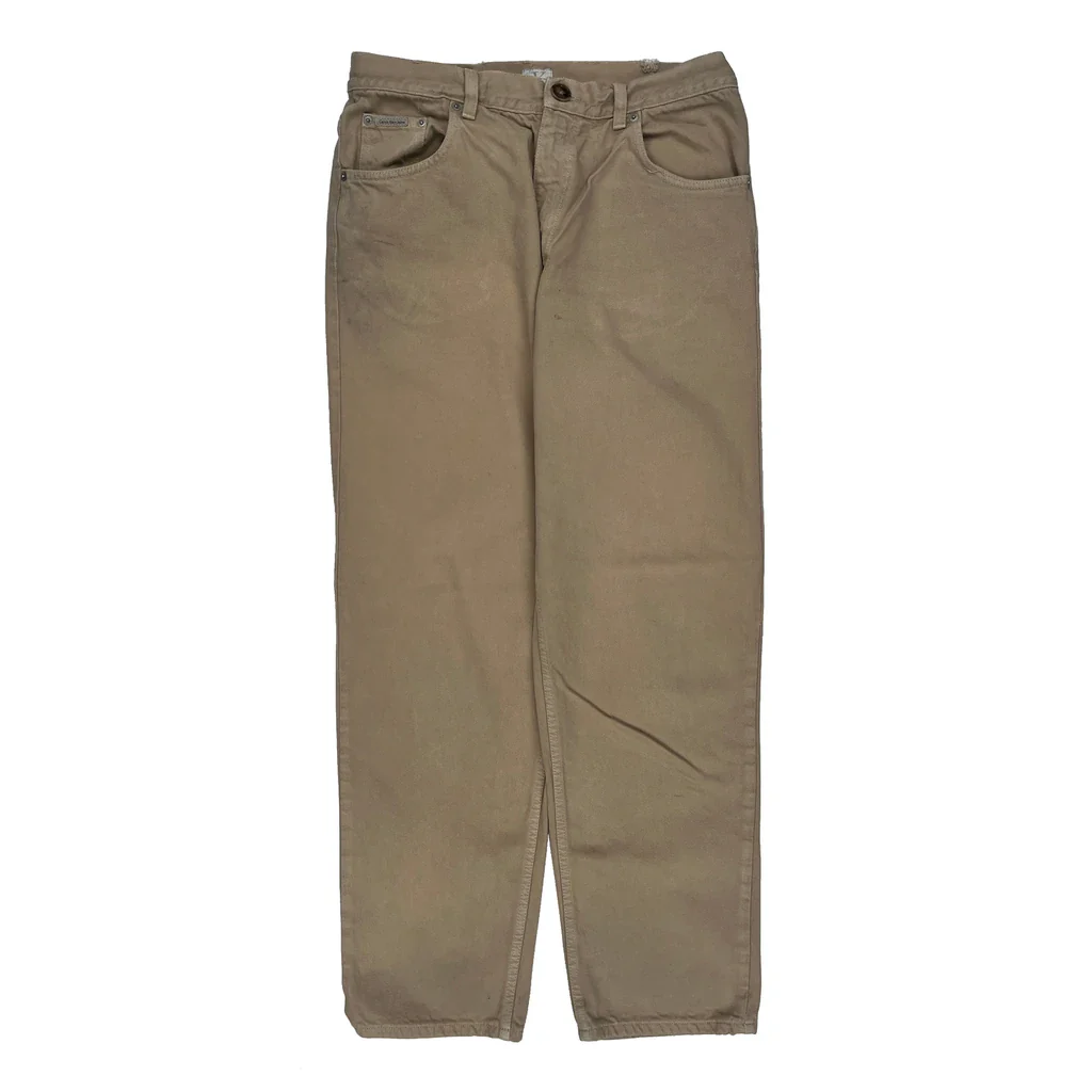 Calvin Klein Jeans - 32W 31L Beige Cotton - Image 2