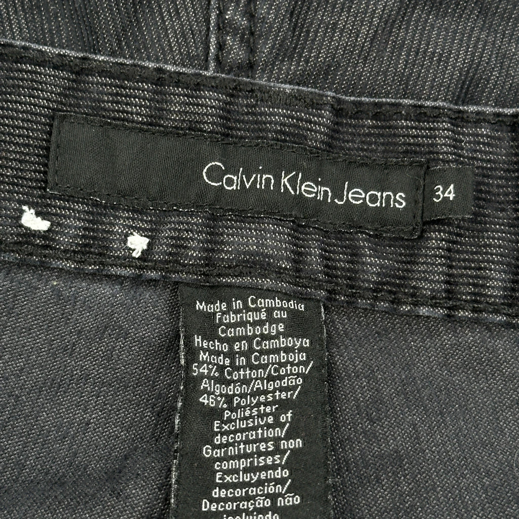 Calvin Klein Jeans - 34W 31L Black Cotton Blend - Image 6