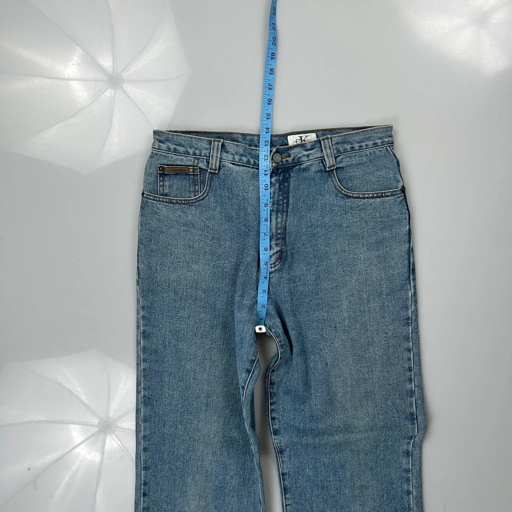Calvin Klein Jeans - 32W 31L Blue Cotton - Image 4