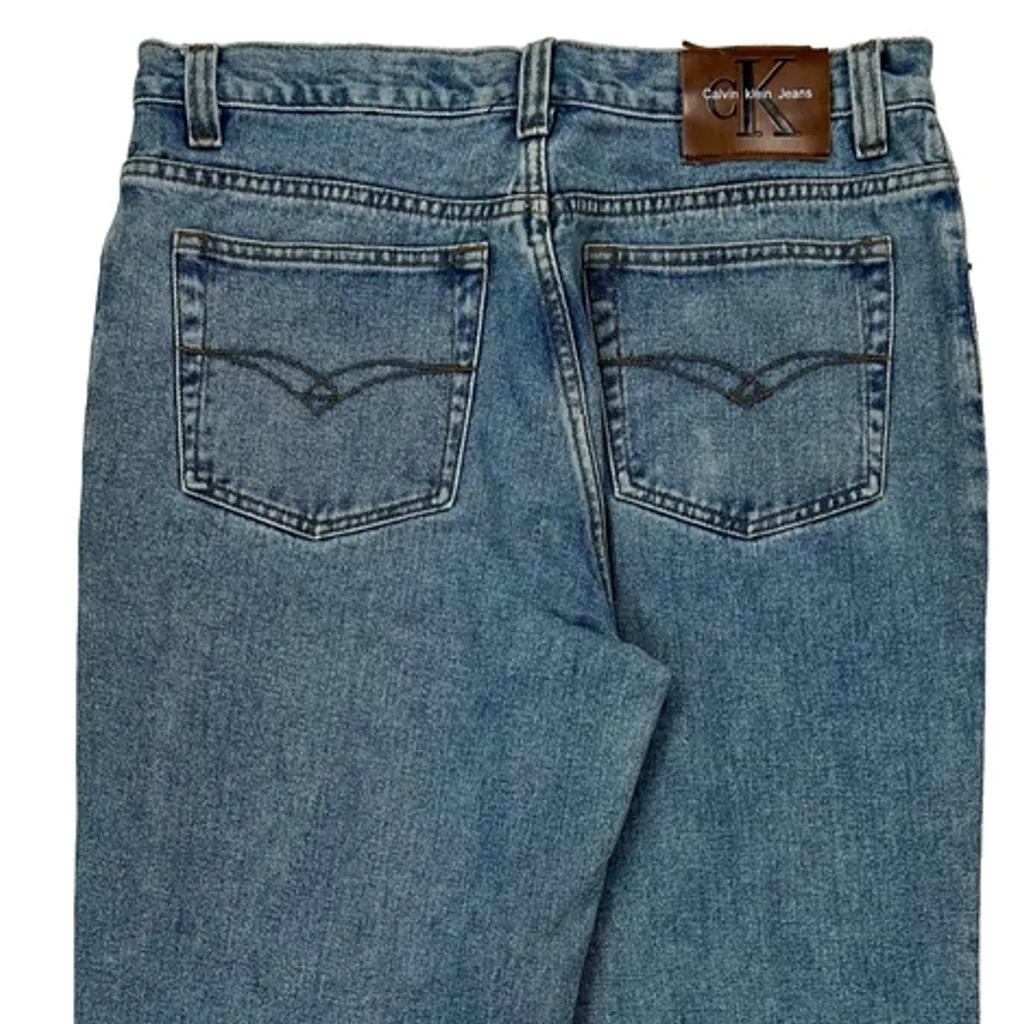 Calvin Klein Jeans - 32W 31L Blue Cotton - Image 8
