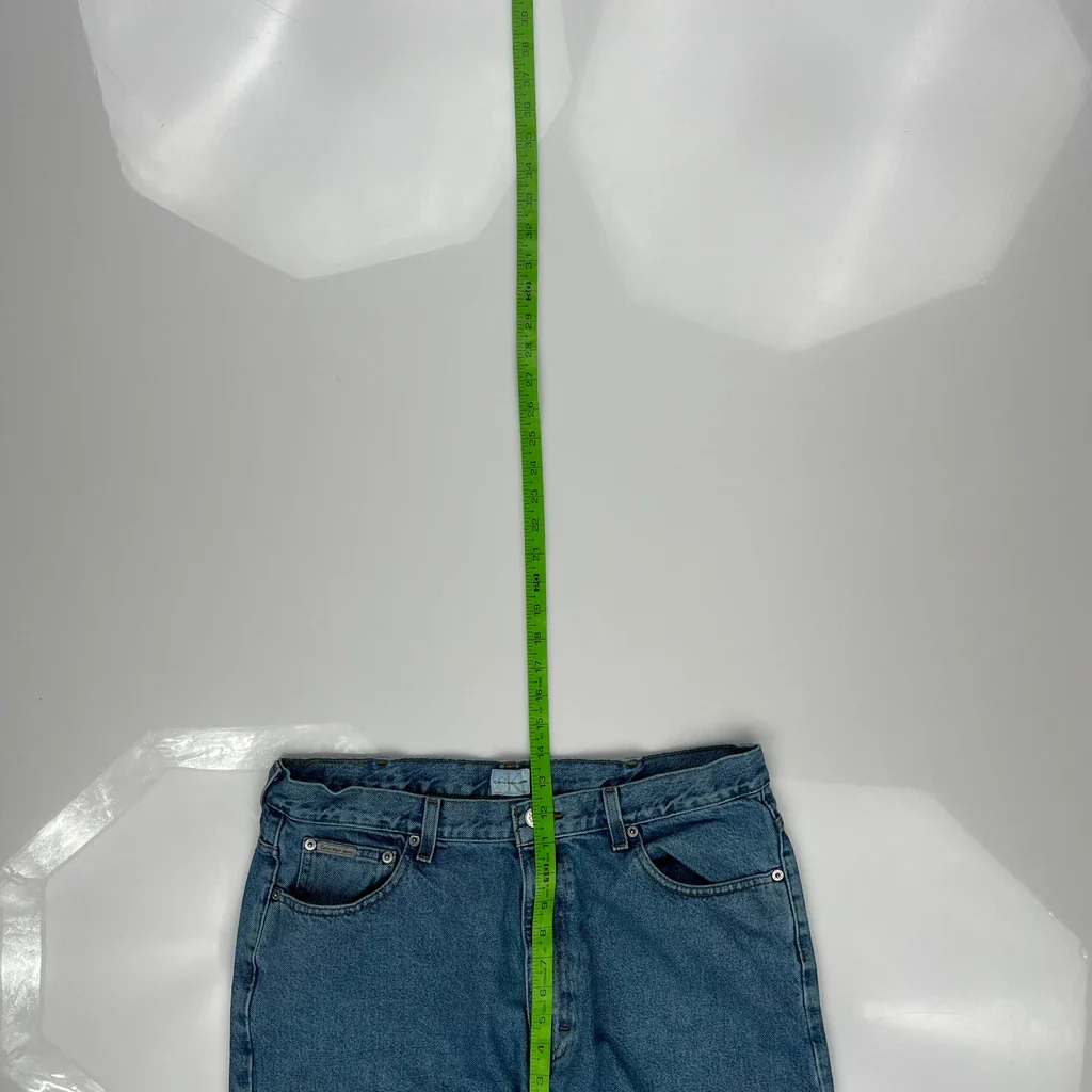 Calvin Klein Jeans - 34W 32L Blue Cotton - Image 4