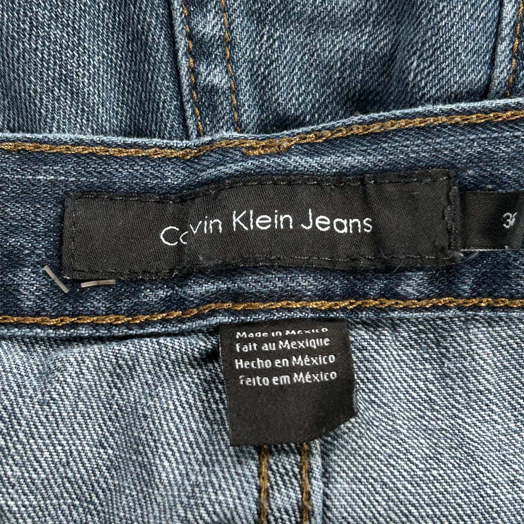 Calvin Klein Jeans - 36W 27L Blue Denim - Image 6