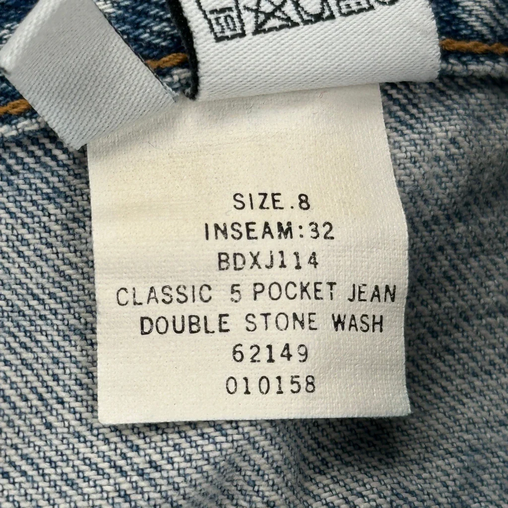 Calvin Klein Jeans - 28W UK 8 Blue Cotton - Image 7