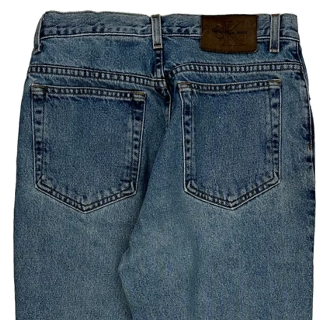 Calvin Klein Jeans - 28W UK 8 Blue Cotton - Image 8