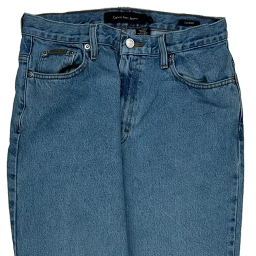 Calvin Klein Jeans - 30W UK 10 Blue Cotton - Image 11