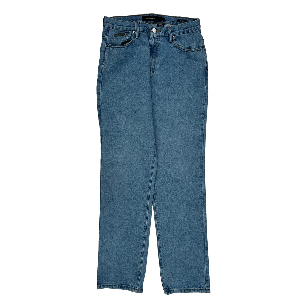 Calvin Klein Jeans - 30W UK 10 Blue Cotton - Image 2