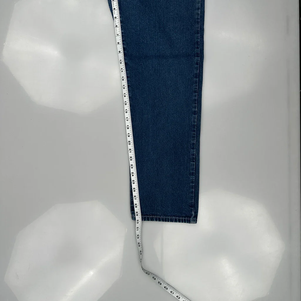 Calvin Klein Jeans - 32W UK 12 Blue Cotton - Image 5