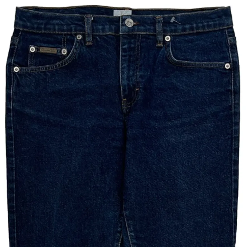 Calvin Klein Jeans - 32W UK 12 Dark Wash Cotton - Image 10