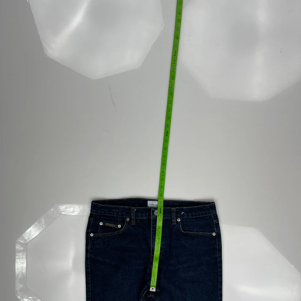 Calvin Klein Jeans - 32W UK 12 Dark Wash Cotton - Image 4