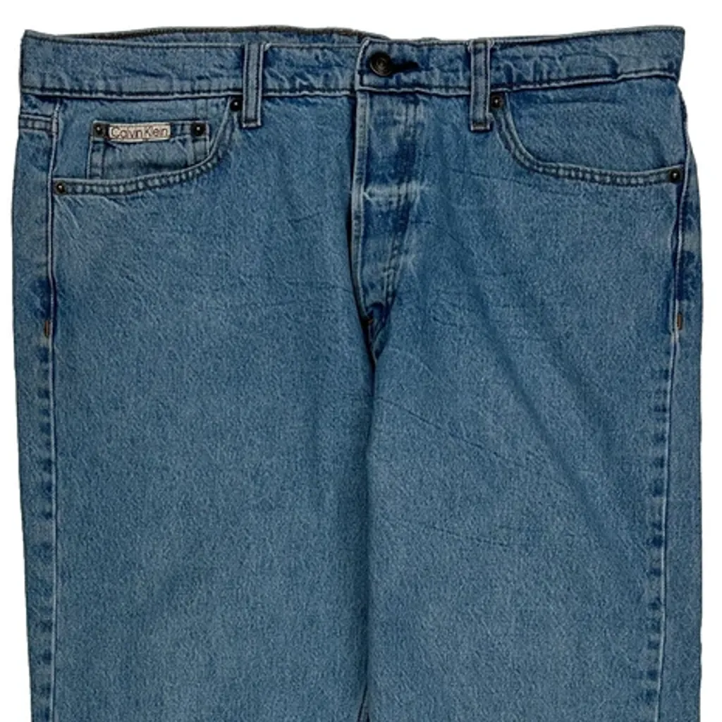 Calvin Klein Jeans - 35W 30L Blue Cotton - Image 10