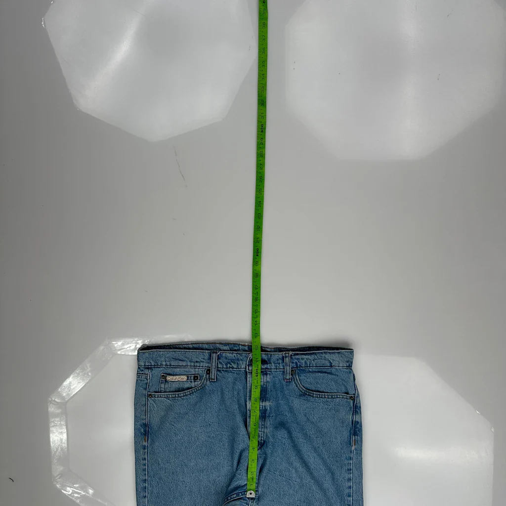 Calvin Klein Jeans - 35W 30L Blue Cotton - Image 4