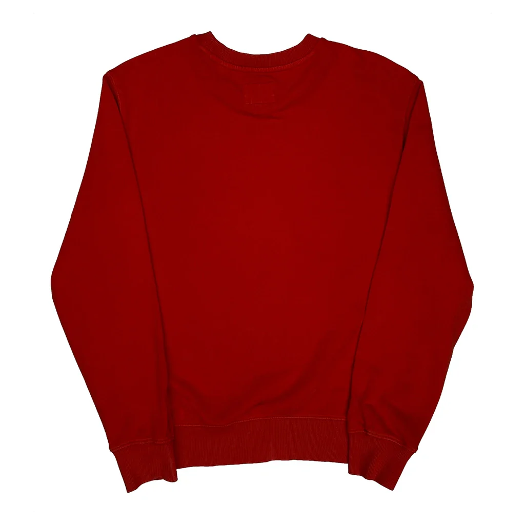 Calvin Klein Jeans Sweatshirt - Small Red Cotton - Image 2