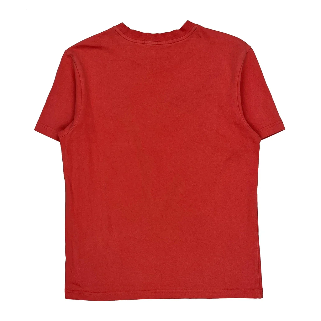 Calvin Klein Jeans T-Shirt - Medium Red Cotton - Image 2