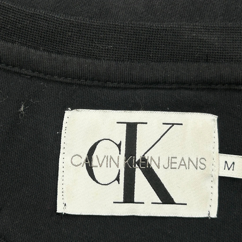 Calvin Klein Jeans T-Shirt - Medium Black Cotton - Image 3