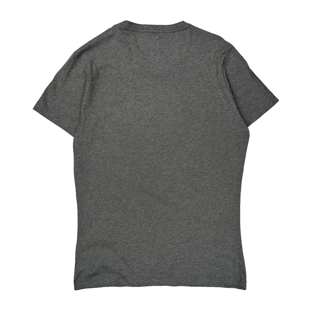 Single Stitch Calvin Klein Jeans Graphic T-Shirt - Medium Blue Cotton - Image 2