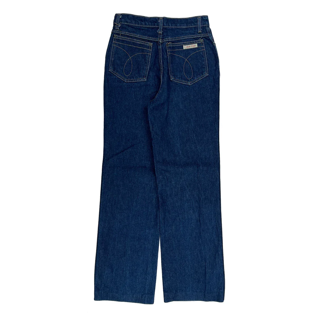80s/90s Calvin Klein Jeans - 26W UK 6 Blue Denim