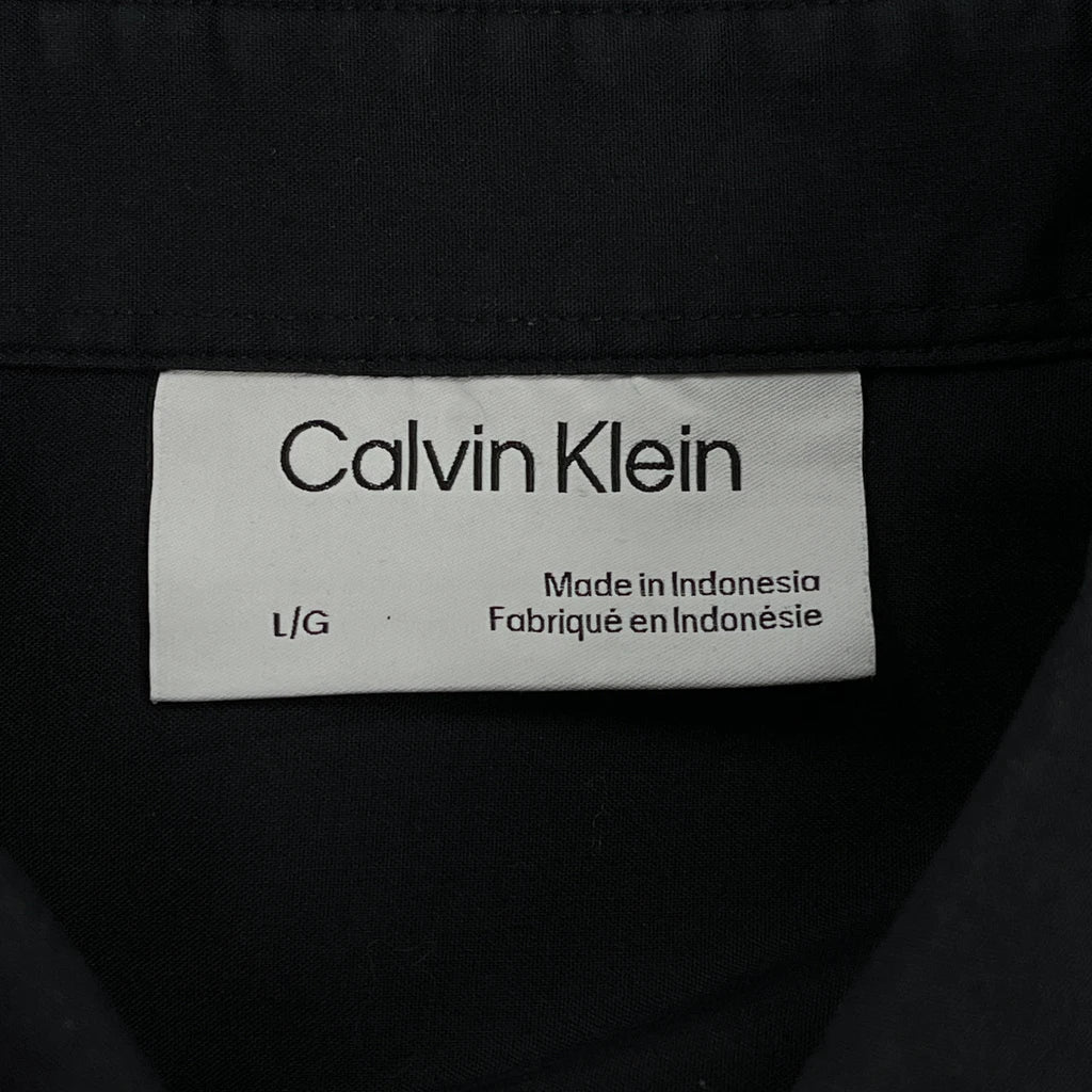 Calvin Klein Shirt - Large Black Cotton - Image 3