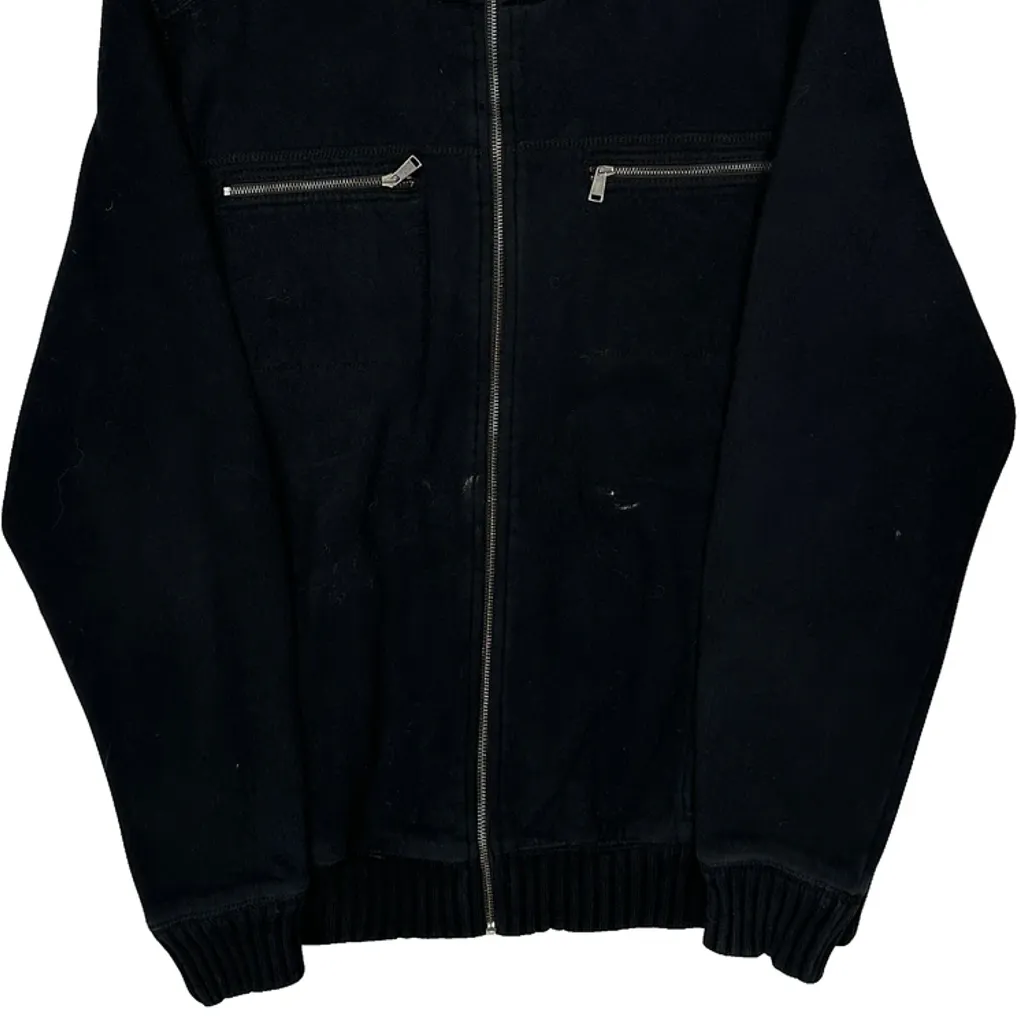 Calvin Klein Zip Up - Large Black Cotton - Image 4