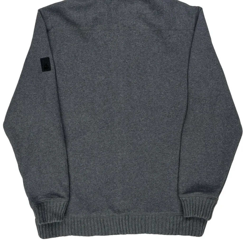 Calvin Klein Zip Up - XL Grey Cotton Blend - Image 7