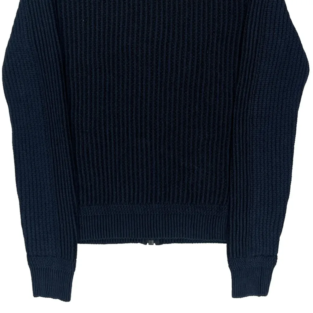 Calvin Klein Zip Up - Medium Blue Cotton - Image 7