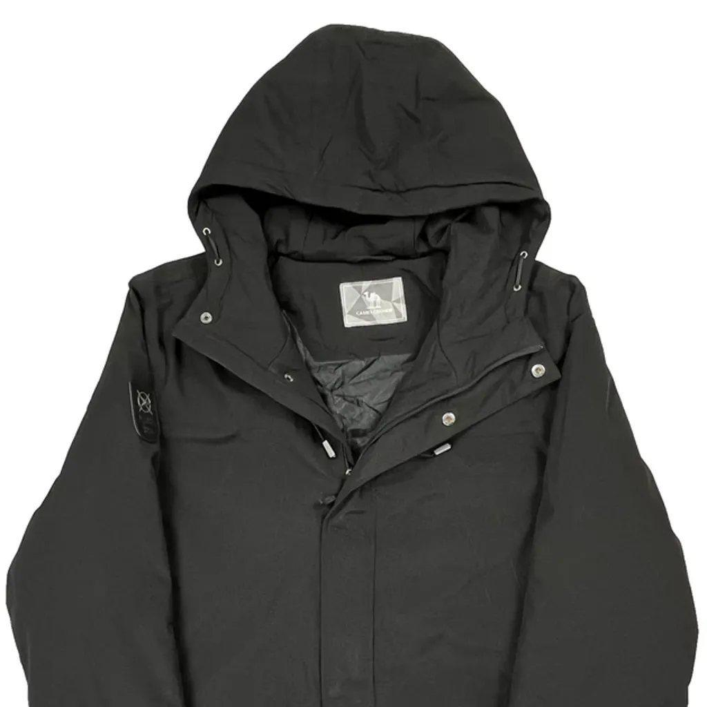 Camel Parka - Large Black Polyester - Image 6