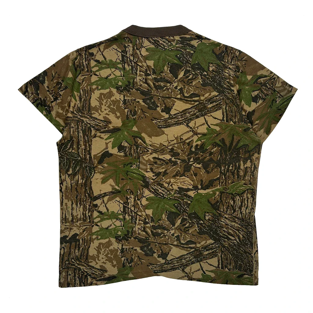 Camo Gear T-Shirt - Large Camo Cotton - Image 2
