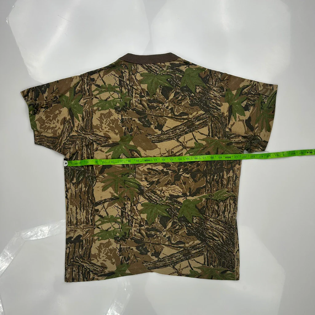 Camo Gear T-Shirt - Large Camo Cotton - Image 3