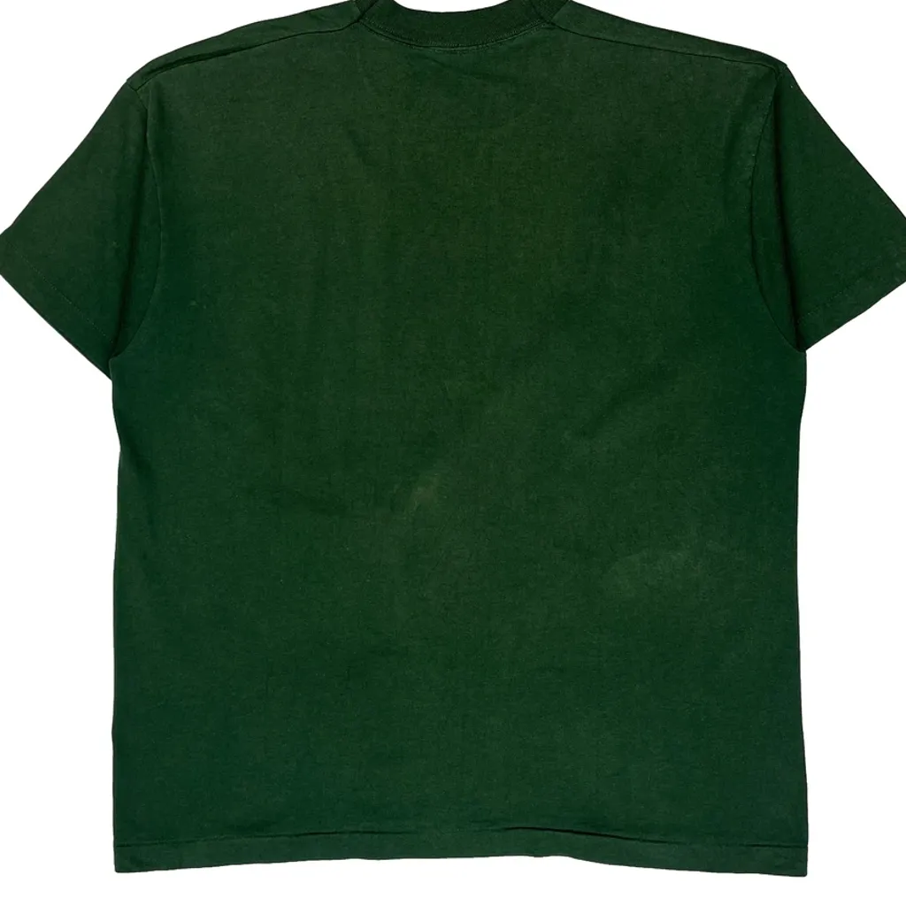 Camp Robinson Fruit Of The Loom Single Stitch T-Shirt - XL Green Cotton Blend - Image 8