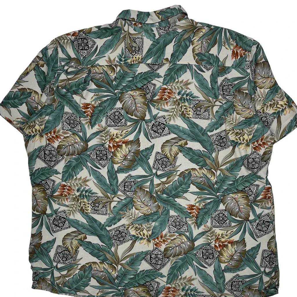 Campia Floral Hawaiian Shirt - 2XL Multicoloured Viscose - Image 6
