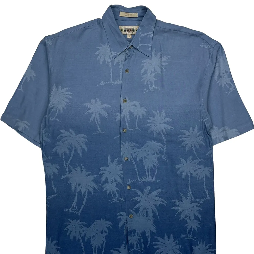 Campia Moda Hawaiian Shirt - Small Blue Viscose - Image 5