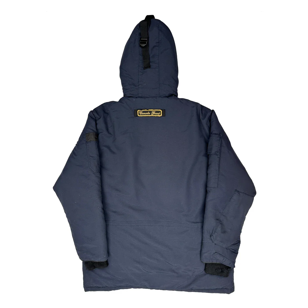 Canada Goose Expedition Parka - Large Navy Down - Image 2