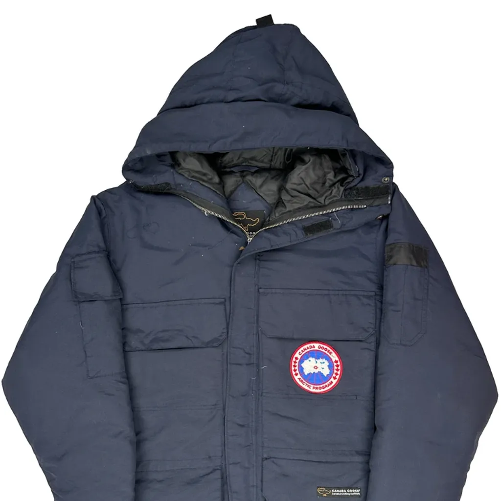 Canada Goose Expedition Parka - Large Navy Down - Image 5