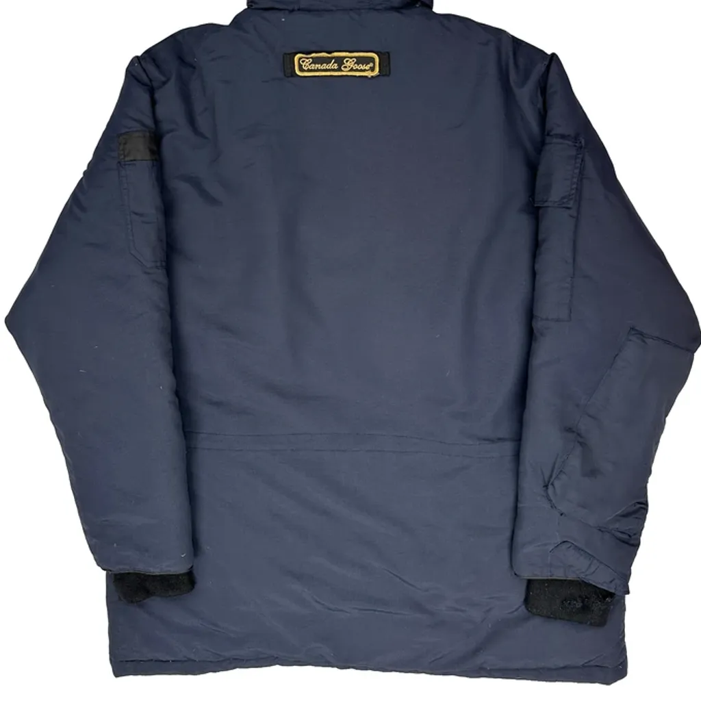 Canada Goose Expedition Parka - Large Navy Down - Image 7