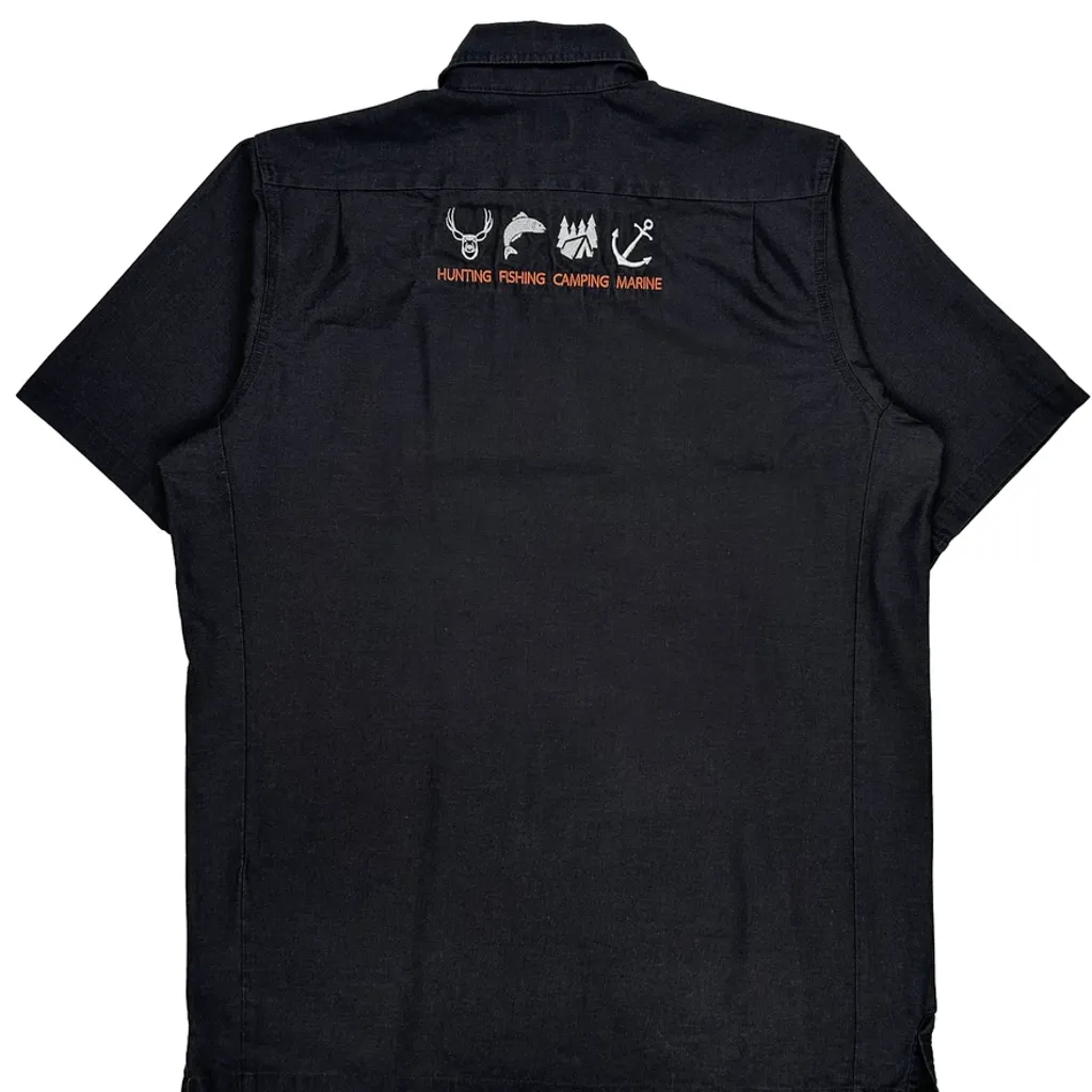 Canada'S Outdoor Store Dickies Short Sleeve Shirt - Medium Black Cotton Blend - Image 6