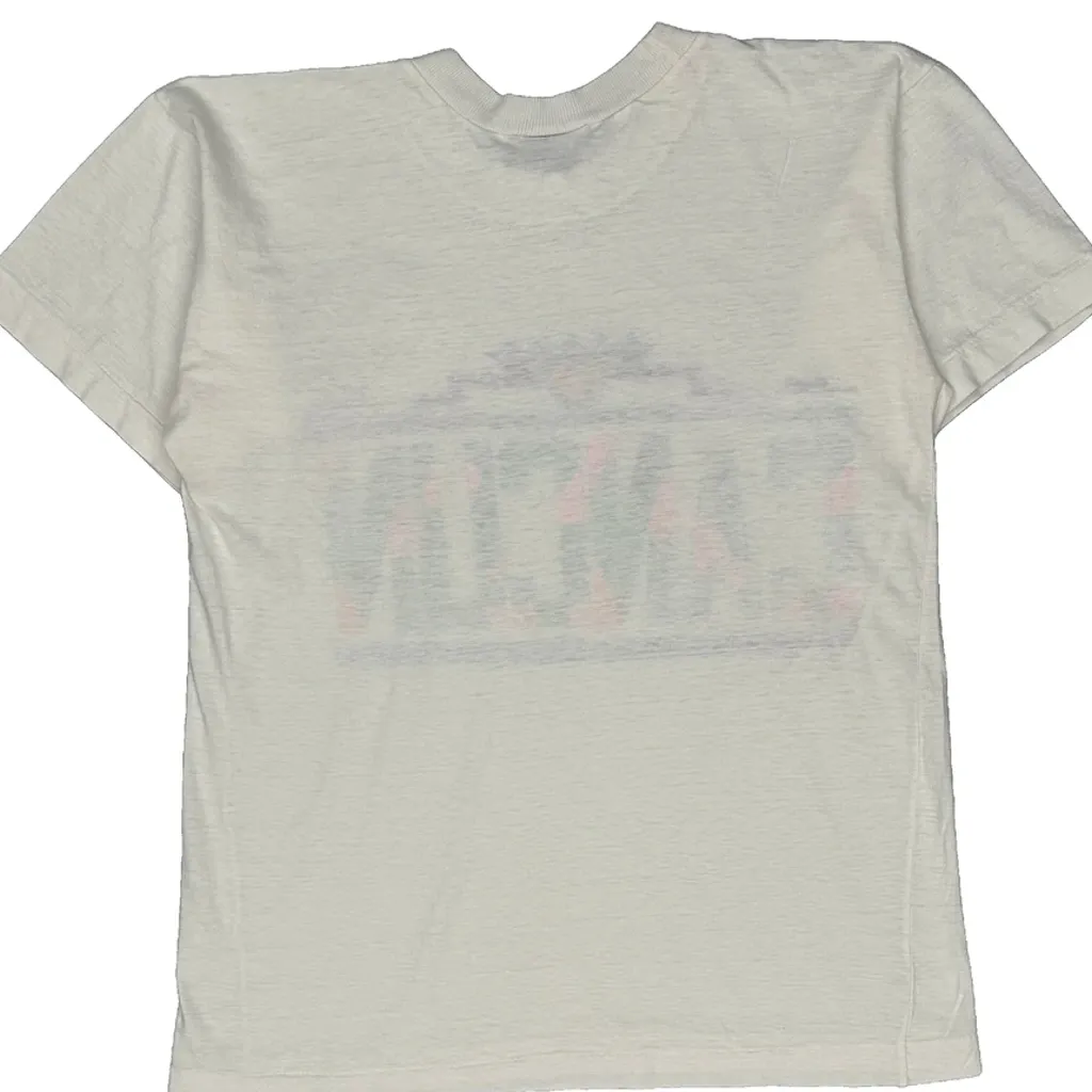 Cancun Loritos Single Stitch T-Shirt - Small White Cotton - Image 7
