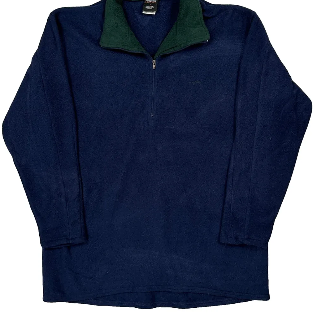Capilene Patagonia Fleece - Large Blue Polyester - Image 4