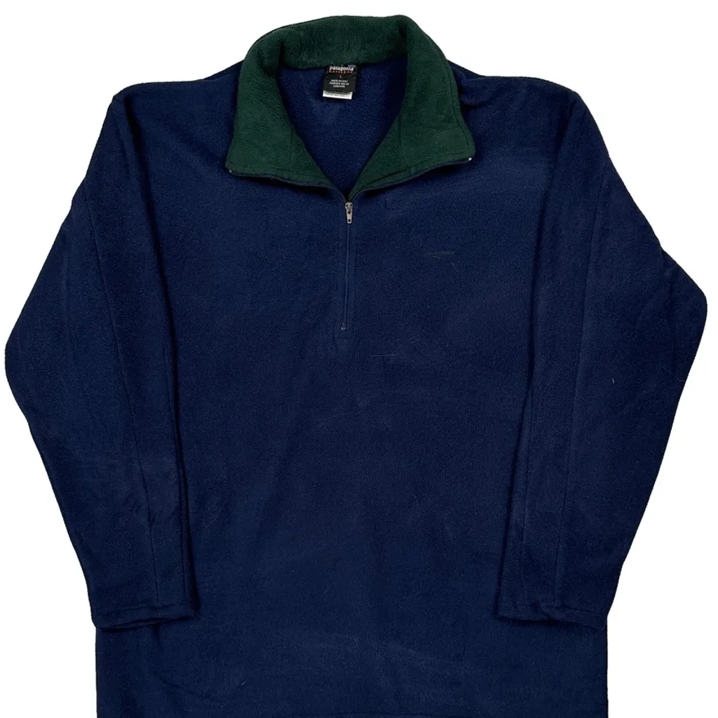 Capilene Patagonia Fleece - Large Blue Polyester - Image 5