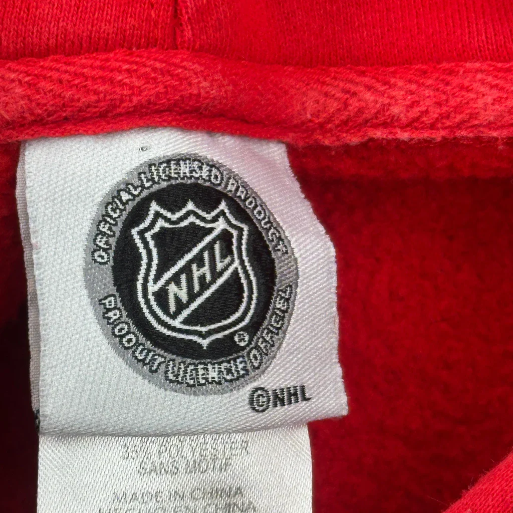 Capitals Nhl Hoodie - Large Red Cotton - Image 3