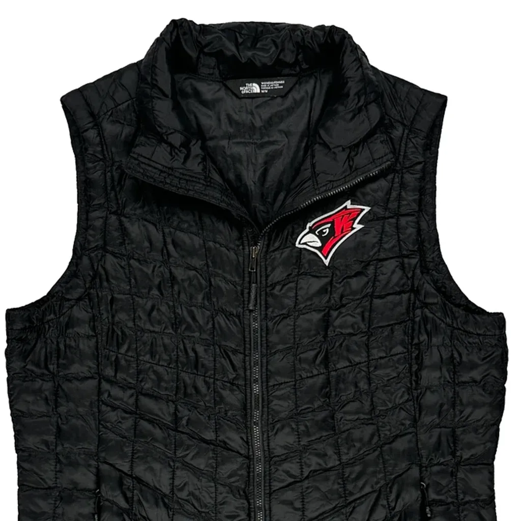 Cardinal Bird Logo The North Face Gilet - Medium Black Polyester - Image 5